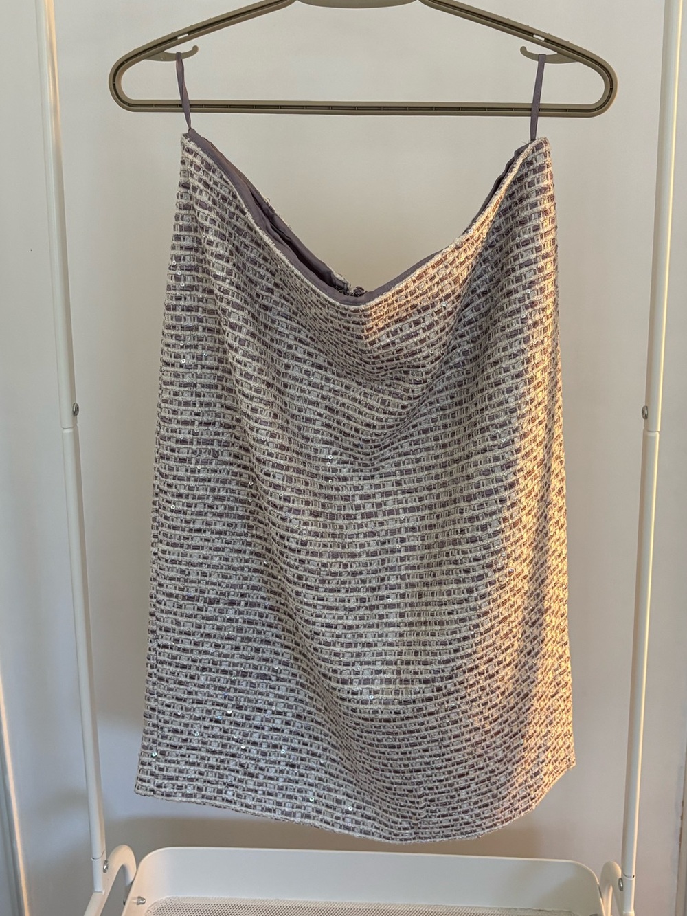 Luisa Spagnoli | Tweed & Sequinned Skirt
